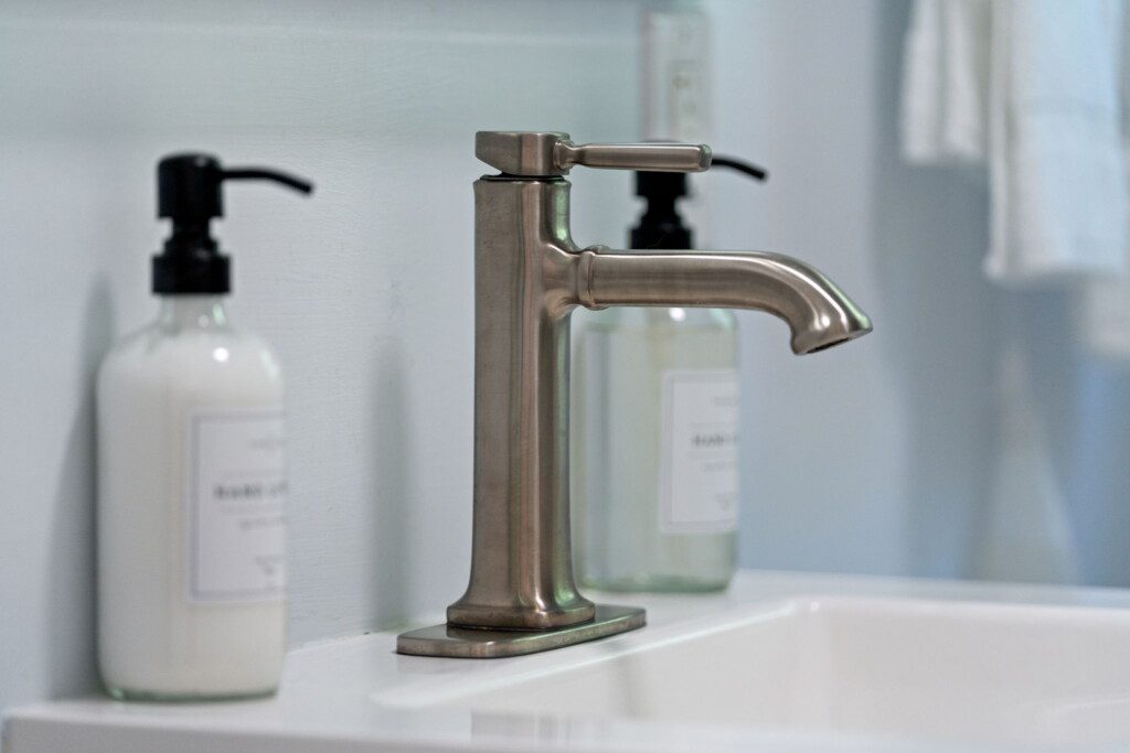 Thoughtful details and a clean, polished space make getting ready feel effortless.