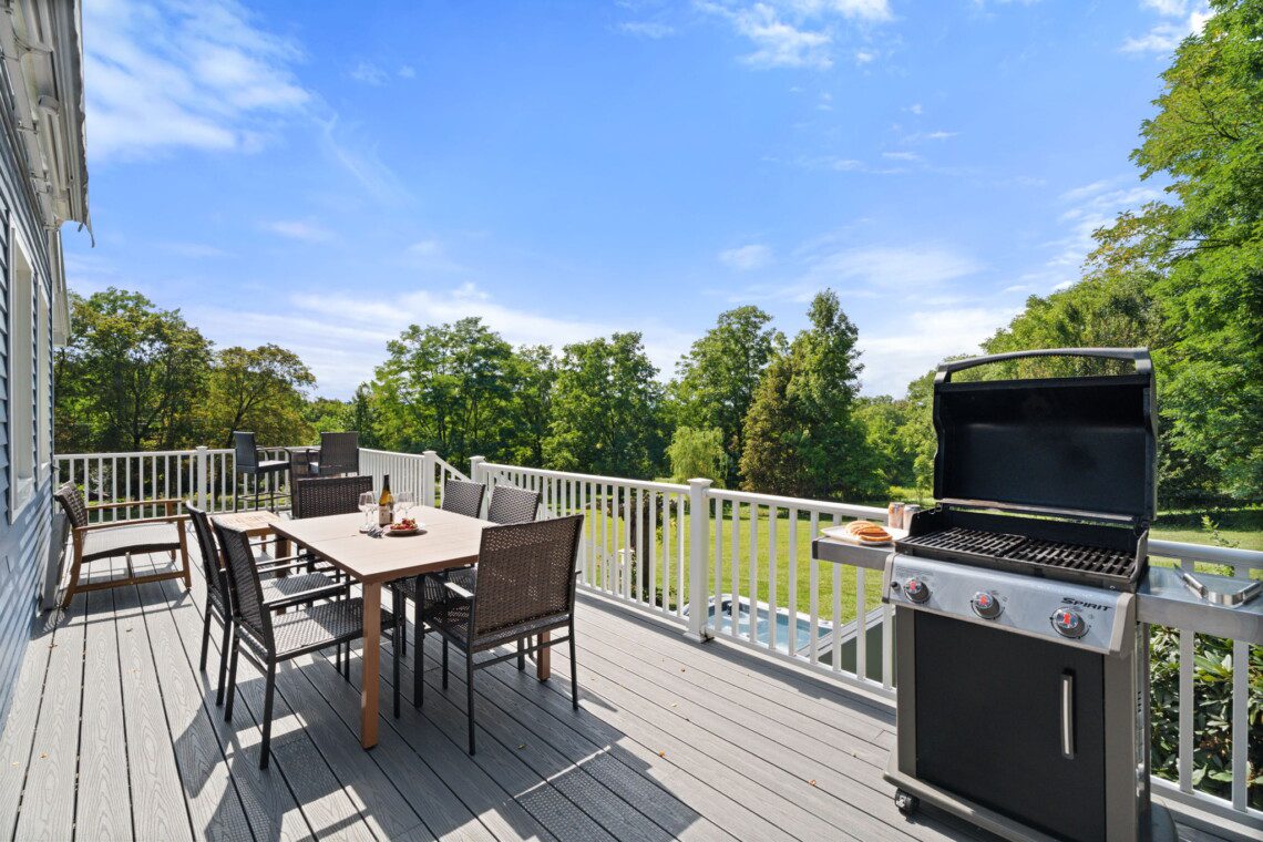 Fire up the grill, gather around the table, and make the most of a beautiful Finger Lakes afternoon.