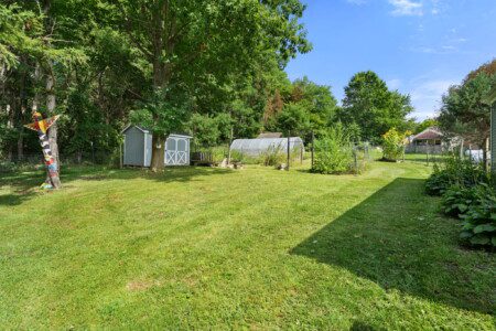 Fresh air, open grass, and a peek behind the scenes at the property’s homegrown side.