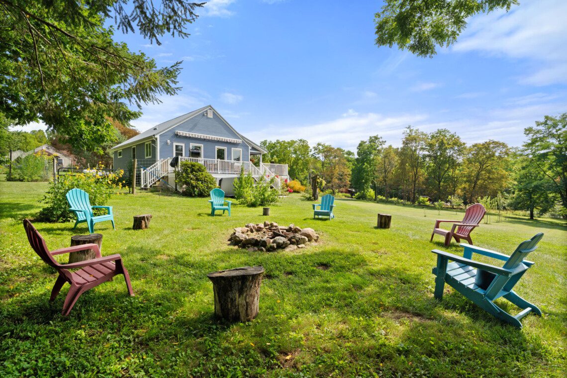 Plenty of space to spread out, gather around the fire, and enjoy the slower side of your home away from home.