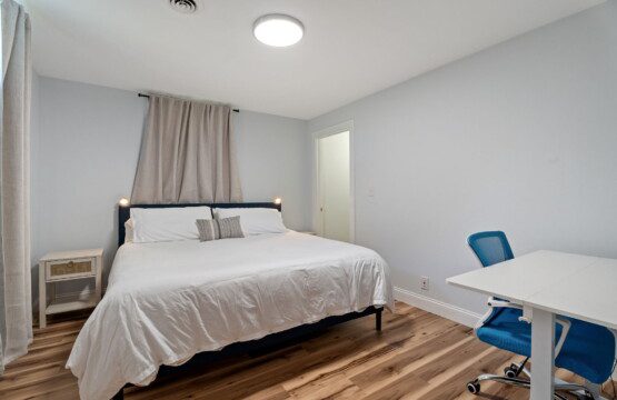 Rest easy and stay productive with a comfortable space to recharge or get a little work done.